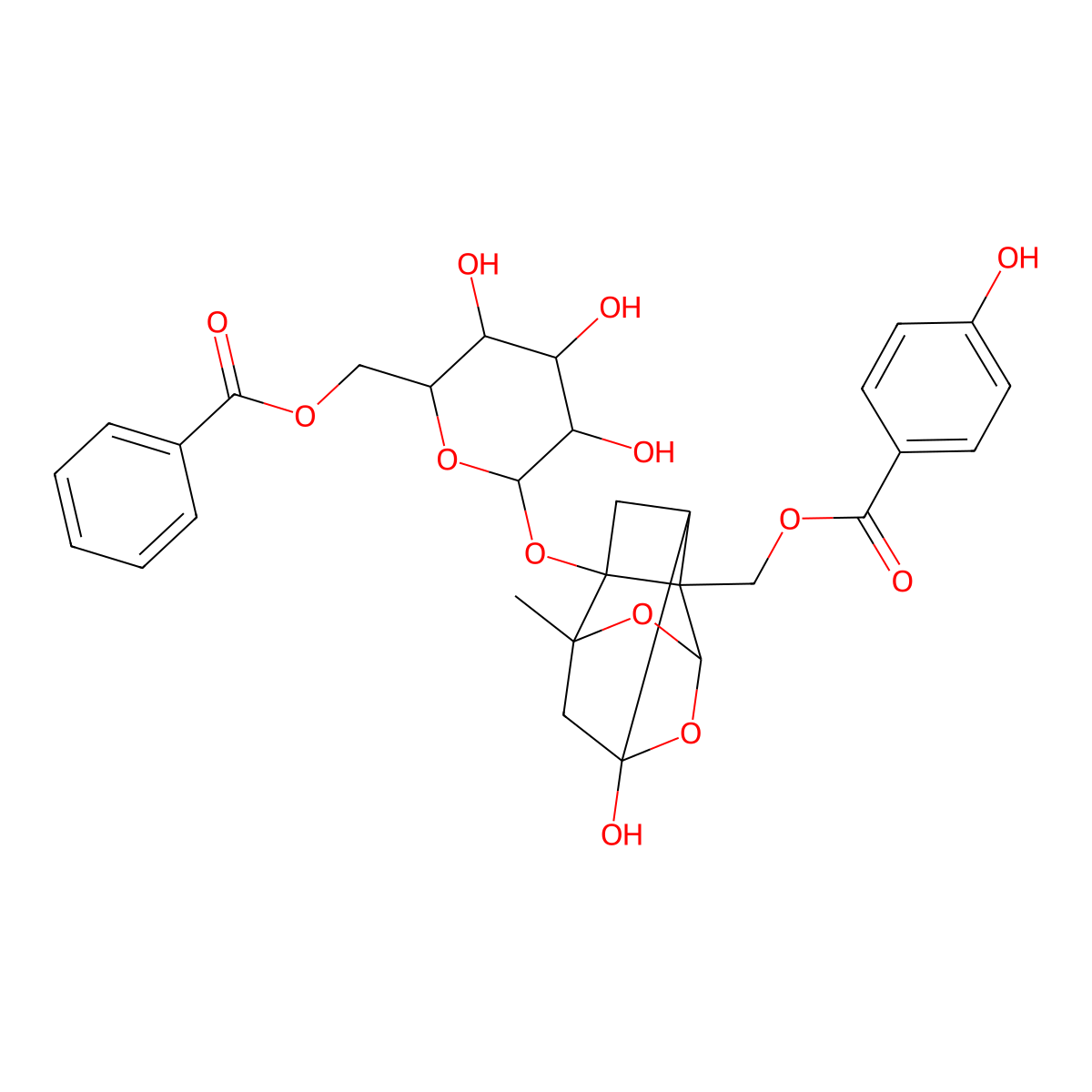 Mudanpioside C molecular structure, CAS 172760-03-1