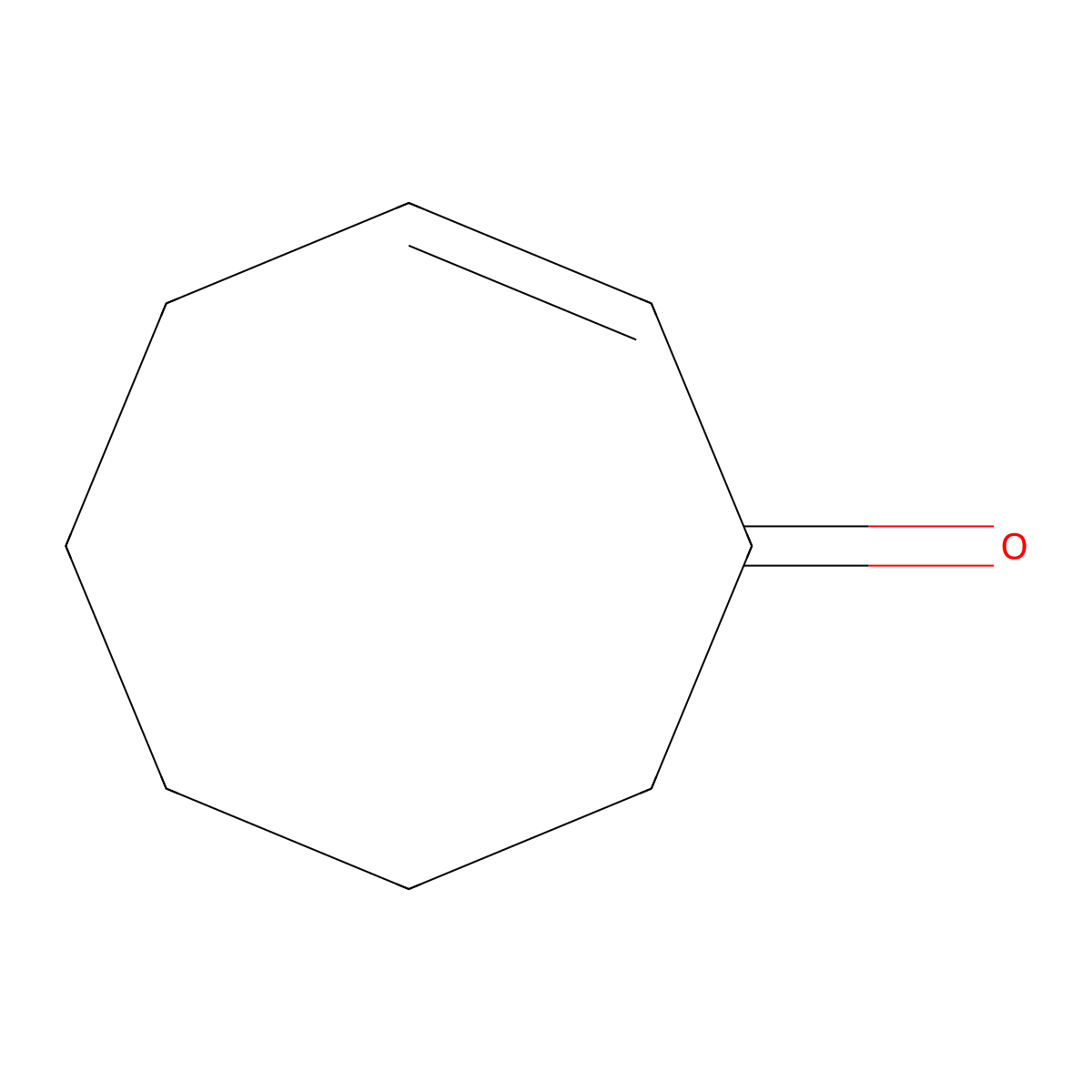 (2Z)-cyclooct-2-en-1-one molecular structure, CAS 1728-25-2