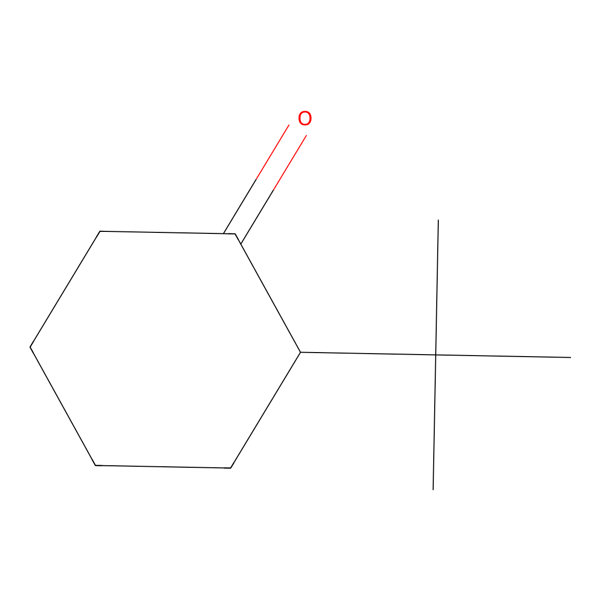 2-tert-Butylcyclohexanone molecular structure, CAS 1728-46-7