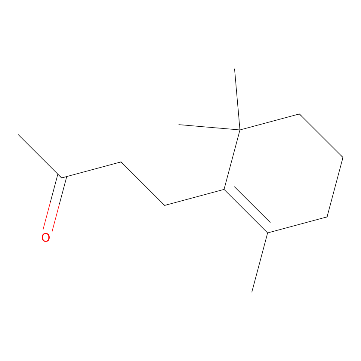 DIHYDRO-beta-IONONE molecular structure, CAS 17283-81-7