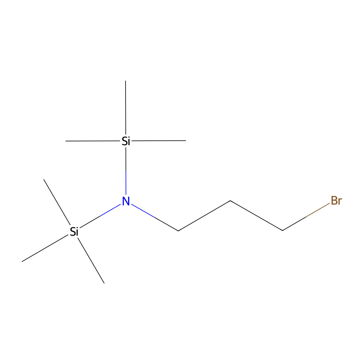 3-bromo-N,N-bis(trimethylsilyl)propan-1-amine molecular structure, CAS 172851-95-5
