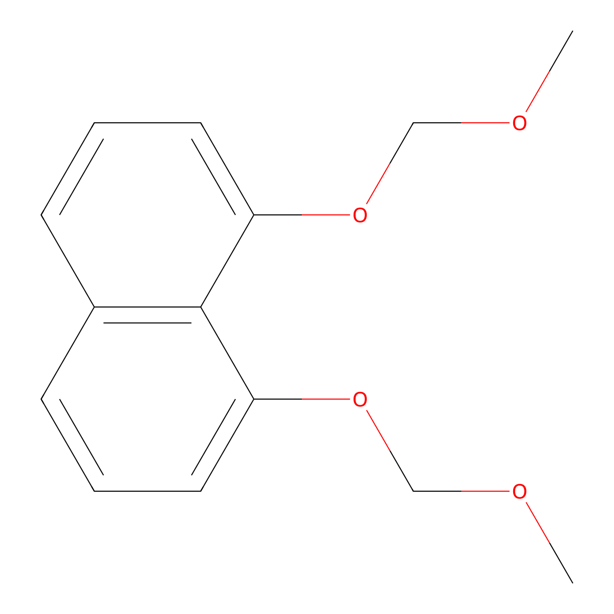 1,8-Bis(methoxymethoxy)naphthalene molecular structure, CAS 172915-62-7