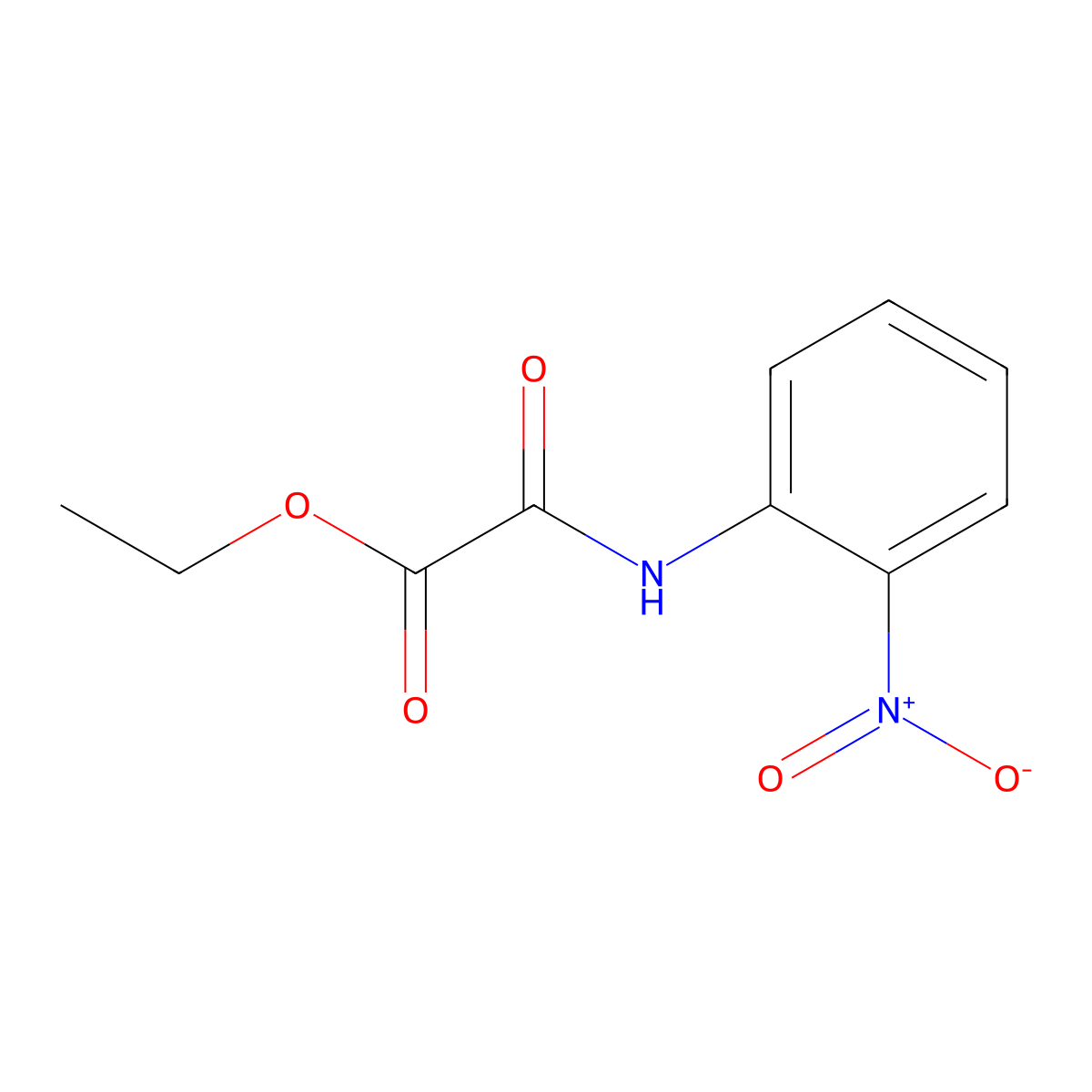 Ethyl [(2-nitrophenyl)carbamoyl]formate molecular structure, CAS 17293-40-2