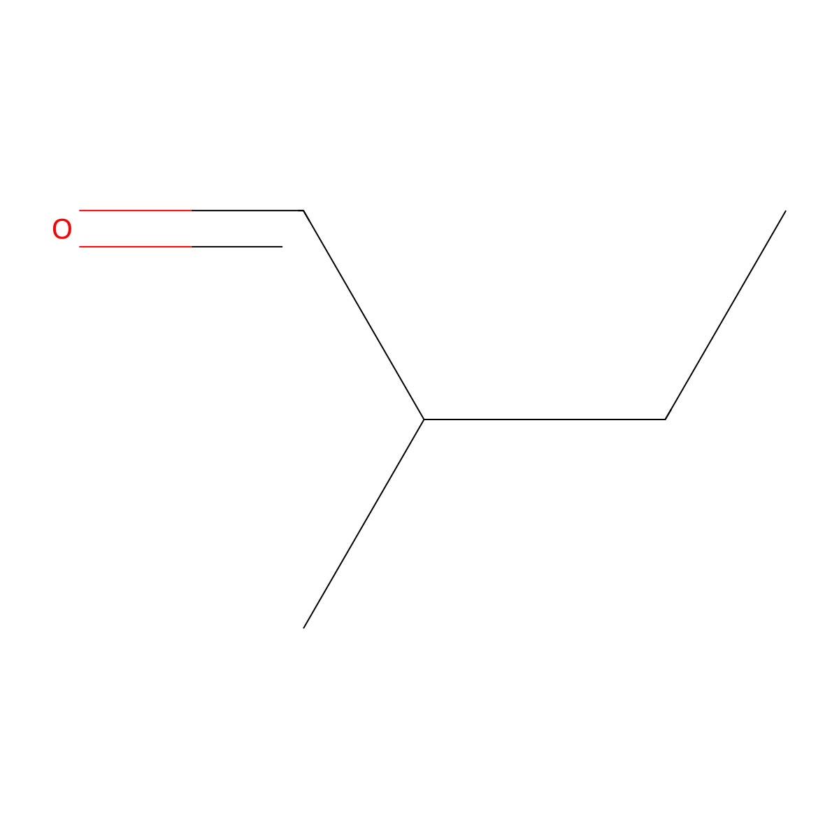 (S)-2-Methylbutanal molecular structure, CAS 1730-97-8