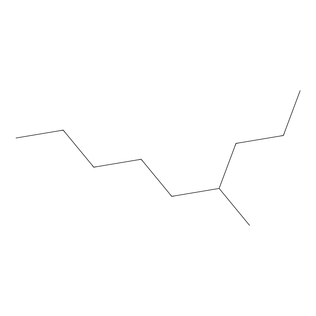 4-Methylnonane molecular structure, CAS 17301-94-9