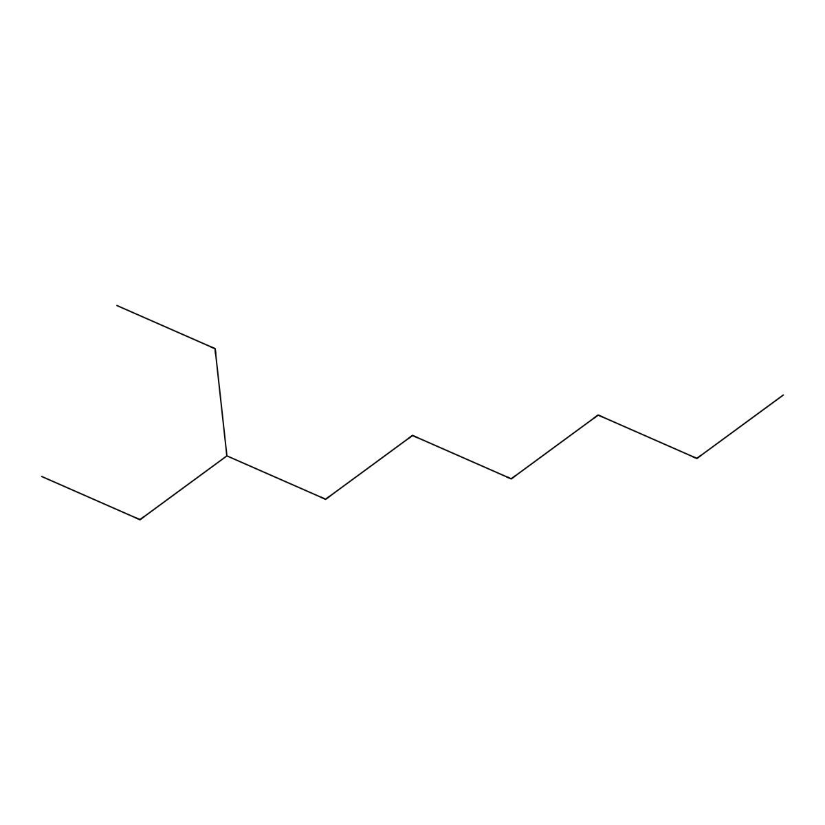 3-Ethylnonane molecular structure, CAS 17302-11-3