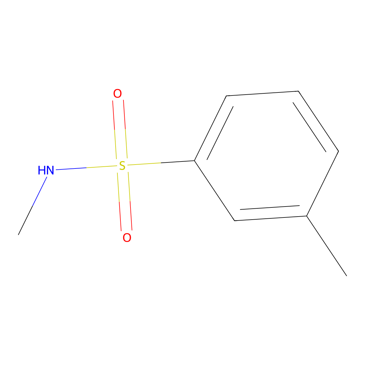 N,3-Dimethylbenzenesulfonamide molecular structure, CAS 173020-15-0