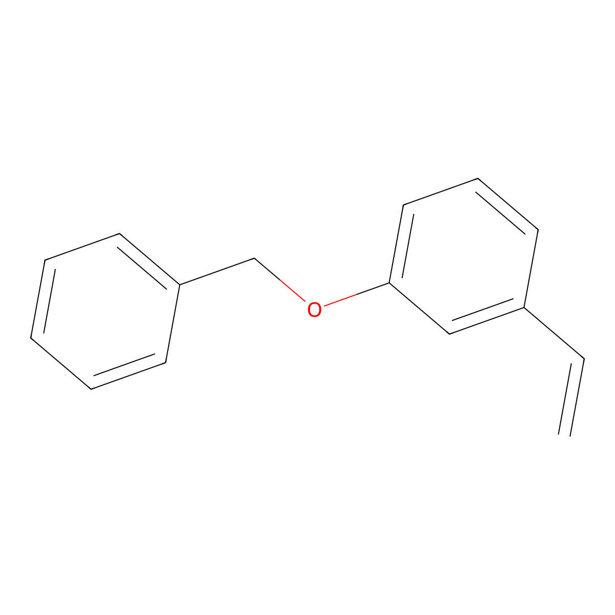 1-Benzyloxy-3-vinylbenzene molecular structure, CAS 173098-21-0
