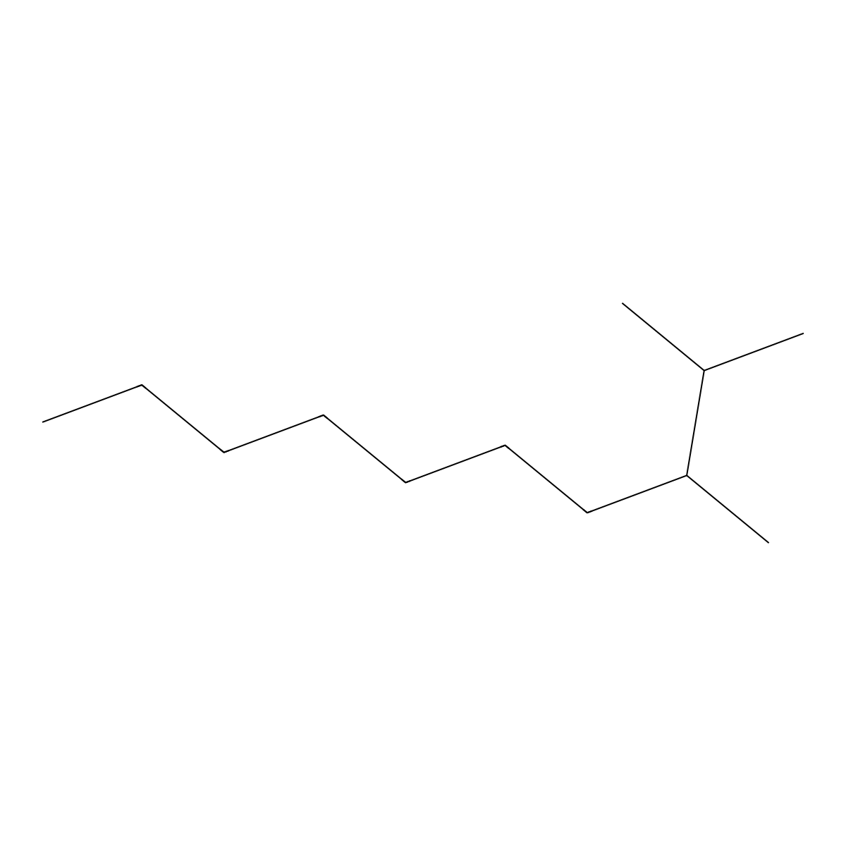 2,3-Dimethyldecane molecular structure, CAS 17312-44-6