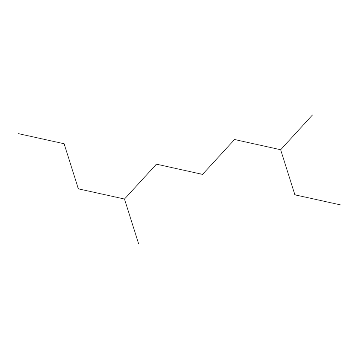 3,7-Dimethyldecane molecular structure, CAS 17312-54-8