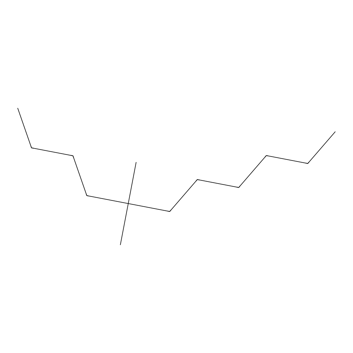 5,5-Dimethylundecane molecular structure, CAS 17312-73-1