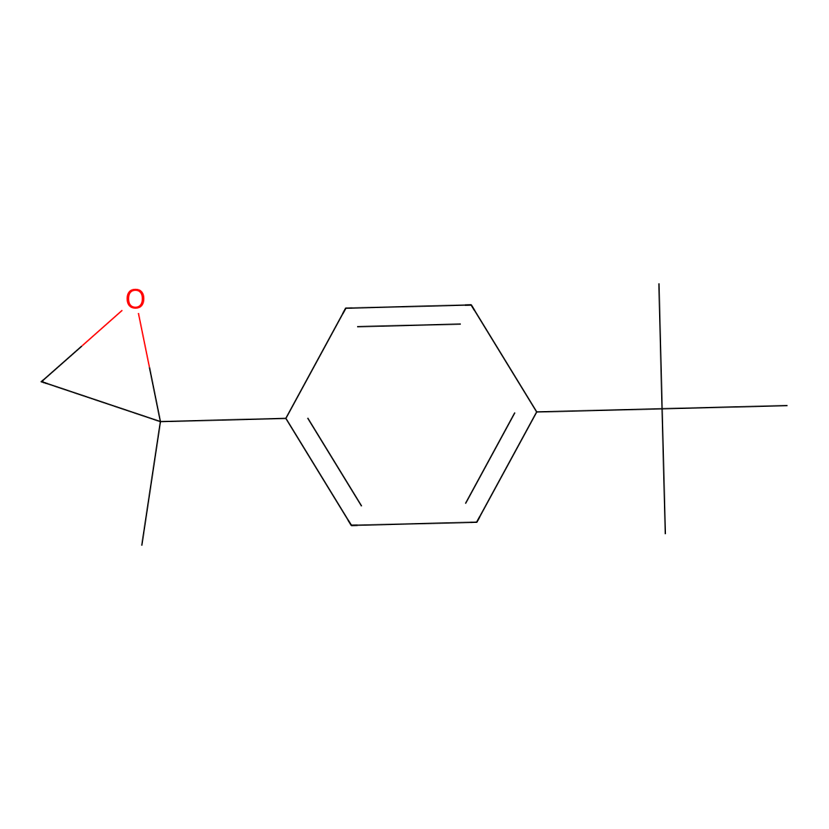 2-(4-(Tert-butyl)phenyl)-2-methyloxirane molecular structure, CAS 173198-20-4