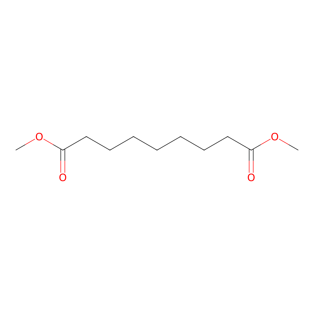 Dimethyl Azelate molecular structure, CAS 1732-10-1