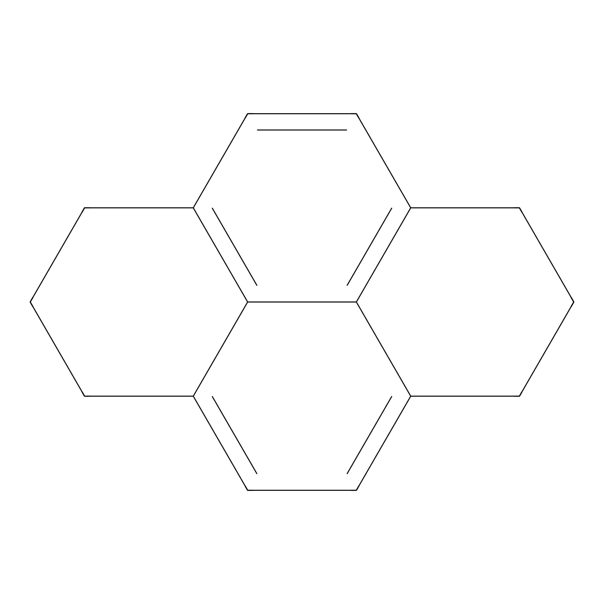 1,2,3,6,7,8-Hexahydropyrene molecular structure, CAS 1732-13-4