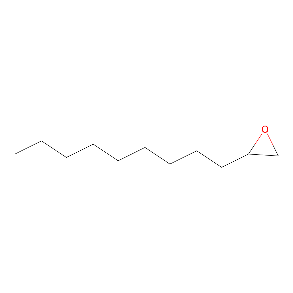 2-Nonyloxirane molecular structure, CAS 17322-97-3