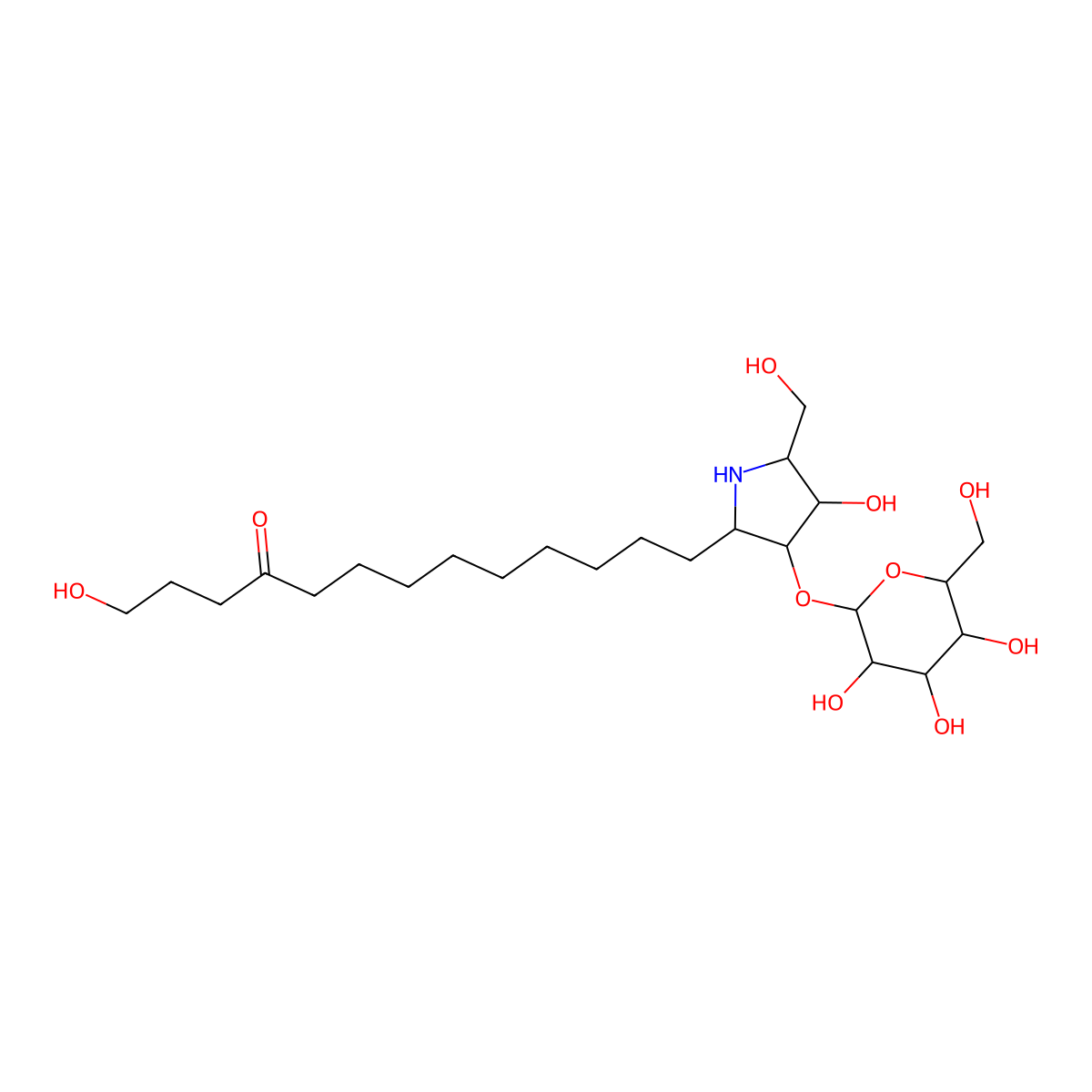 Broussonetine A molecular structure, CAS 173220-07-0
