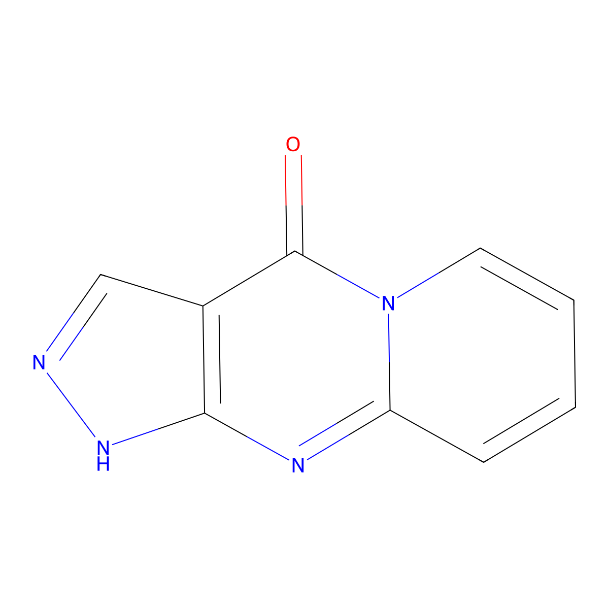 Pyrazolo[3,4-d]pyrido[1,2-a]pyrimidin-4(1h)-one molecular structure, CAS 17326-30-6
