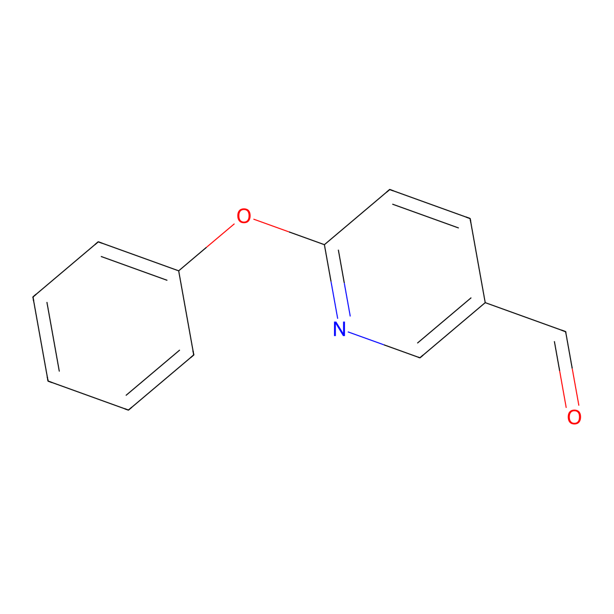 6-Phenoxynicotinaldehyde molecular structure, CAS 173282-69-4