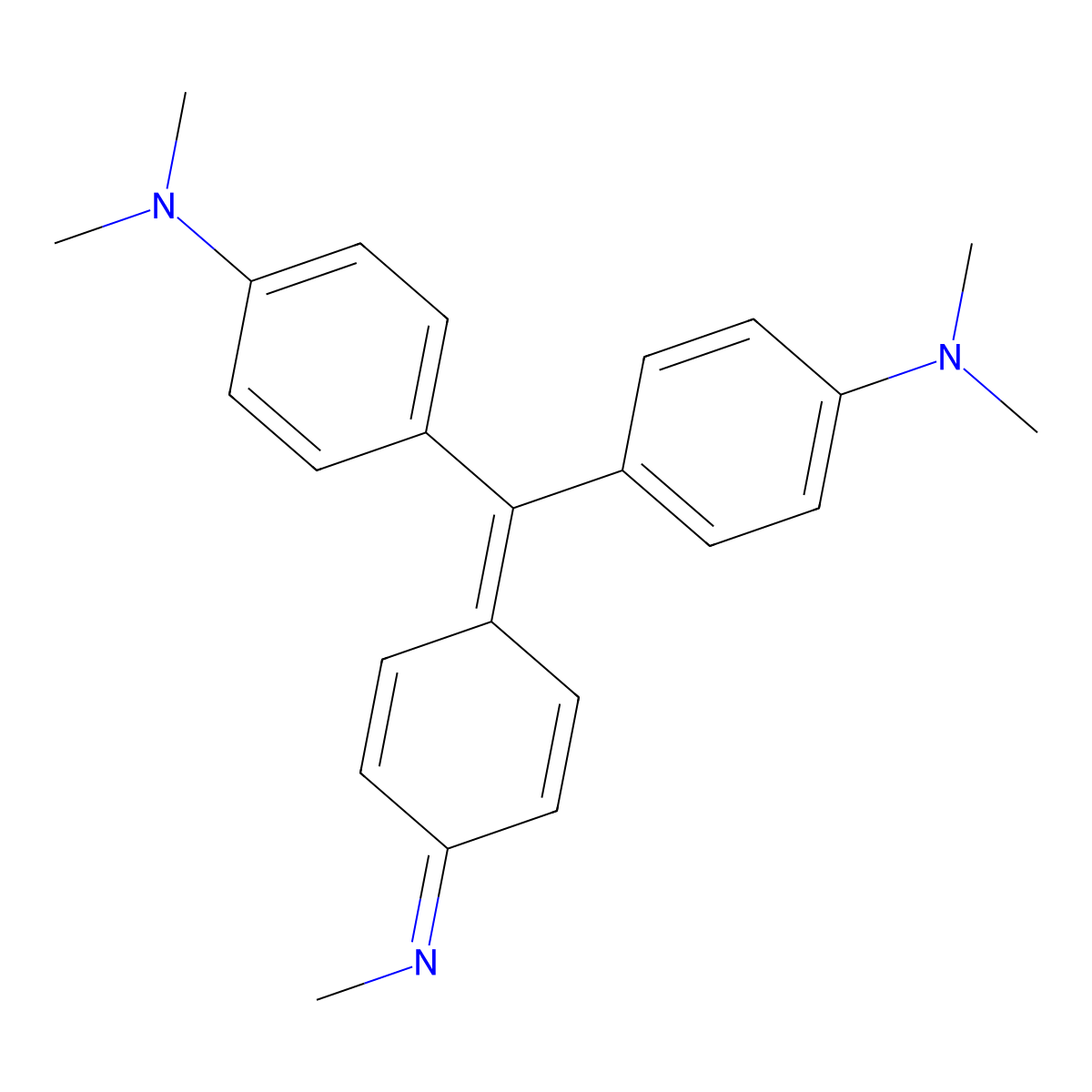 C.I. Solvent Violet 8 molecular structure, CAS 1733-13-7