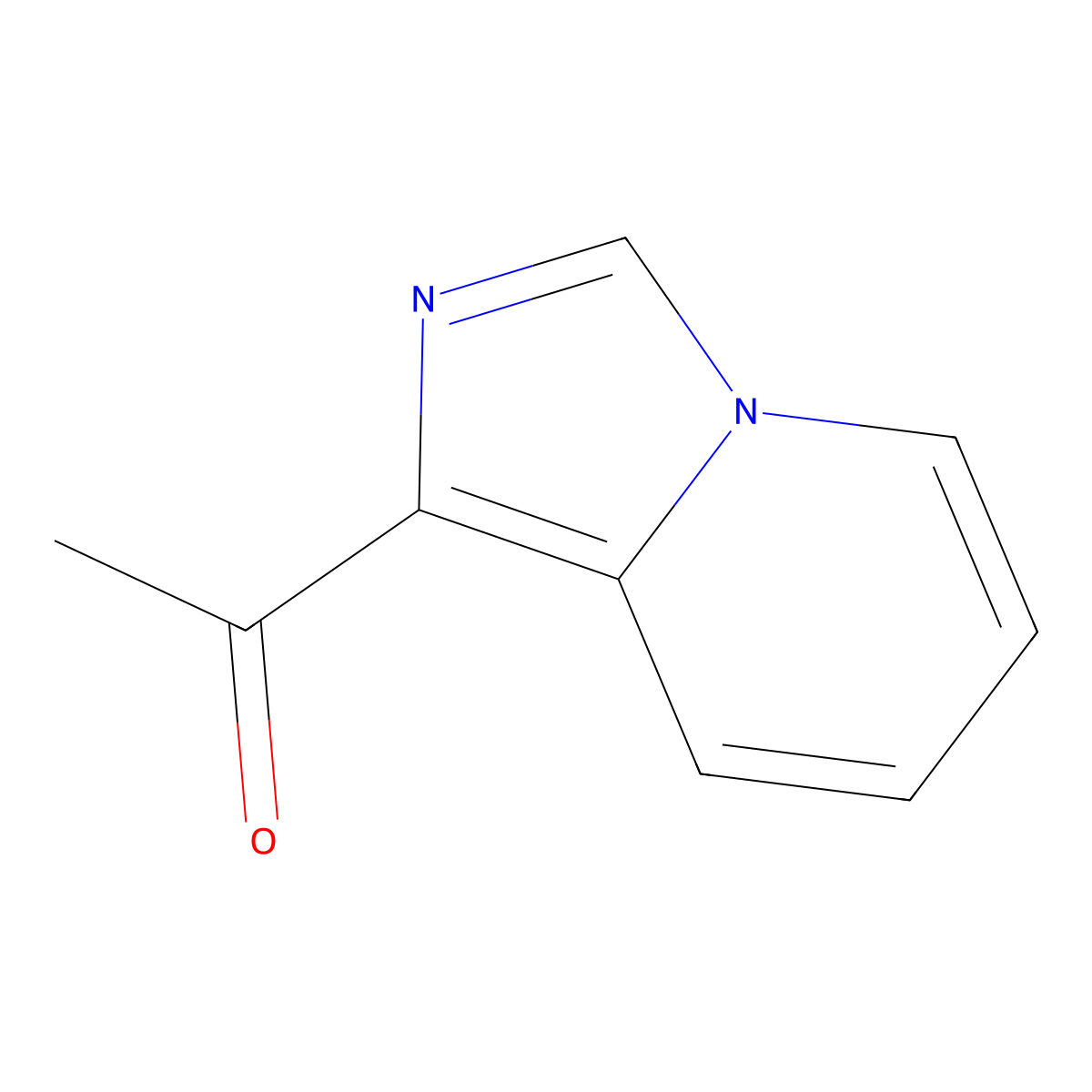 1-Imidazo[1,5-A]pyridin-1-YL-ethanone molecular structure, CAS 173344-98-4