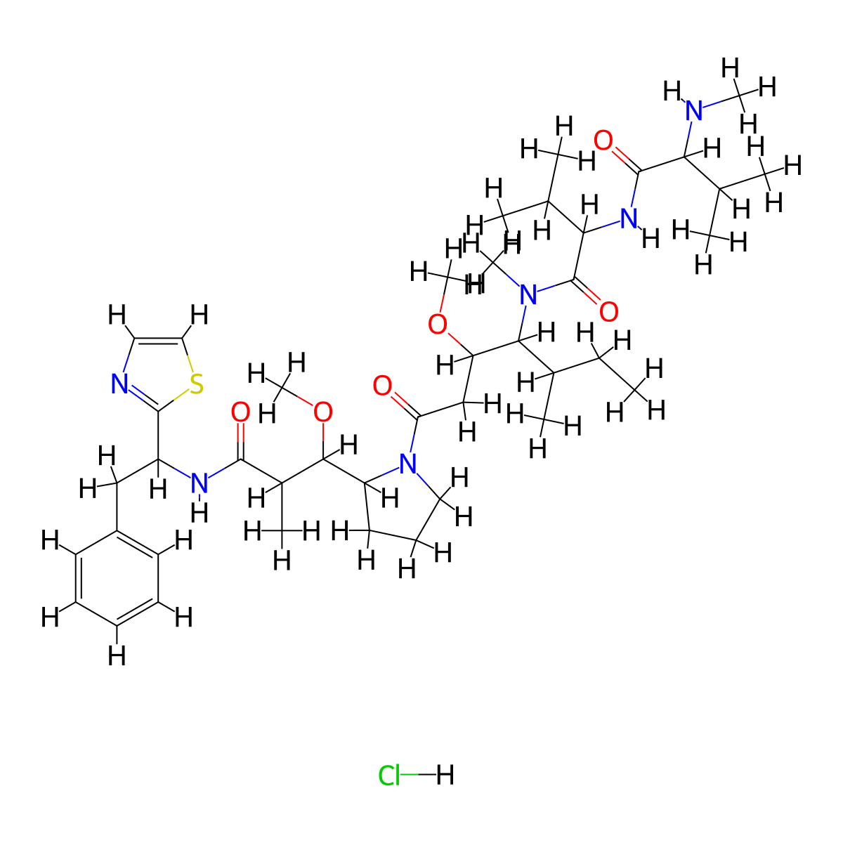 MMAD hydrochloride molecular structure, CAS 173441-26-4