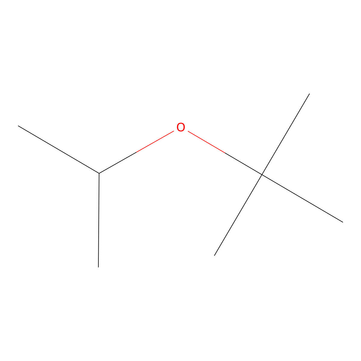 Propane, 2-methyl-2-(1-methylethoxy)- molecular structure, CAS 17348-59-3