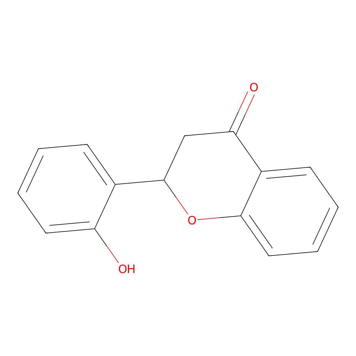 2'-Hydroxyflavanone molecular structure, CAS 17348-76-4