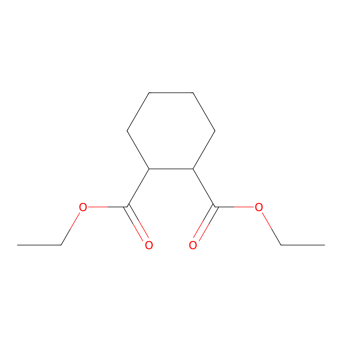 (1R,2S)-Diethyl cyclohexane-1,2-dicarboxylate molecular structure, CAS 17351-07-4