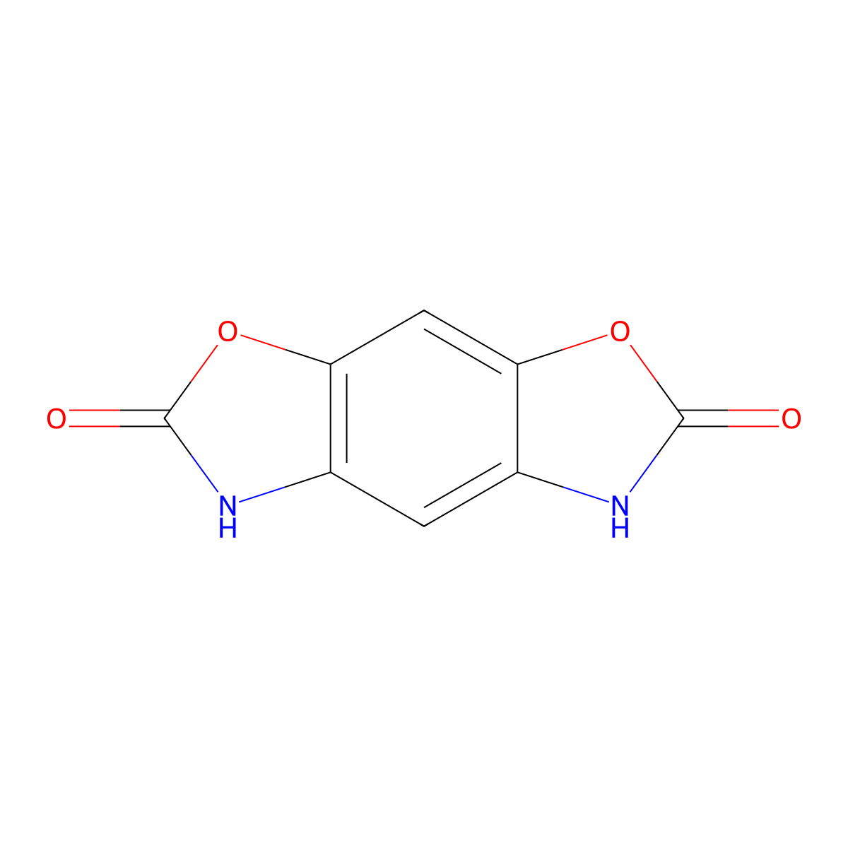 Benzo[1,2-d:5,4-d']bisoxazole-2,6(3H,5H)-dione molecular structure, CAS 173531-25-4