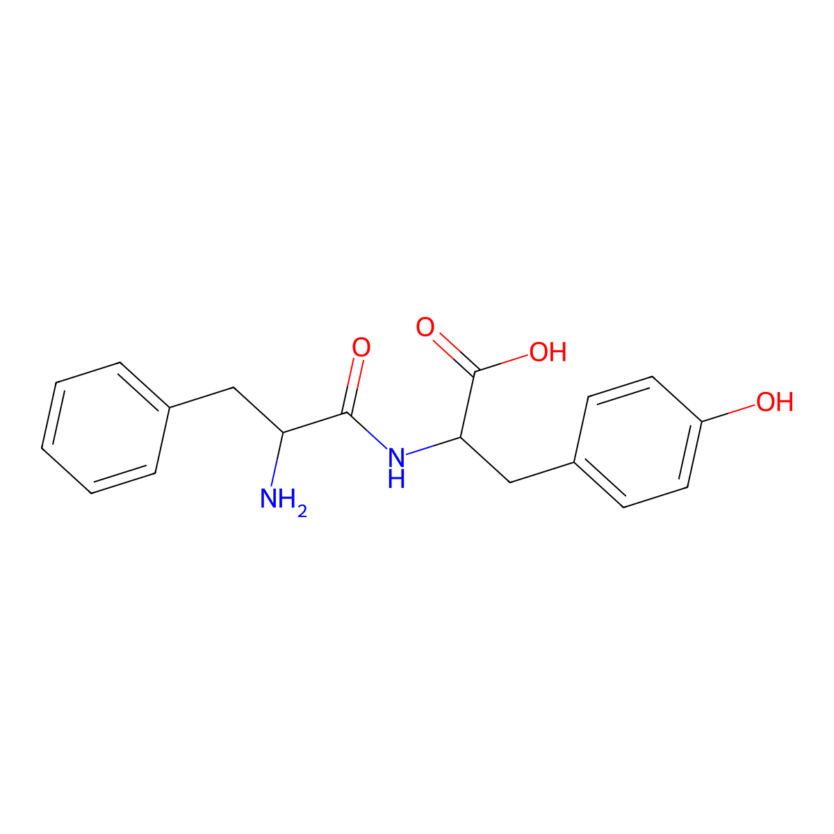 Phe-Tyr molecular structure, CAS 17355-18-9