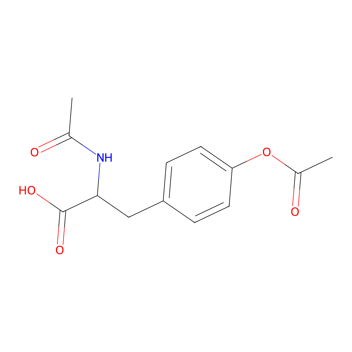 N,O-Diacetyl-L-tyrosine molecular structure, CAS 17355-23-6