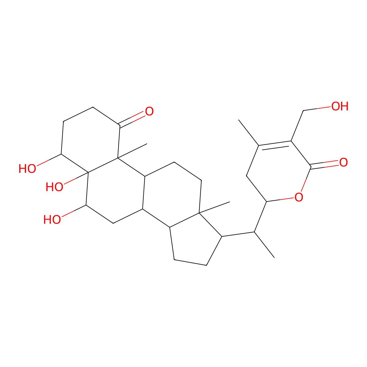 Somnifericin molecular structure, CAS 173693-57-7