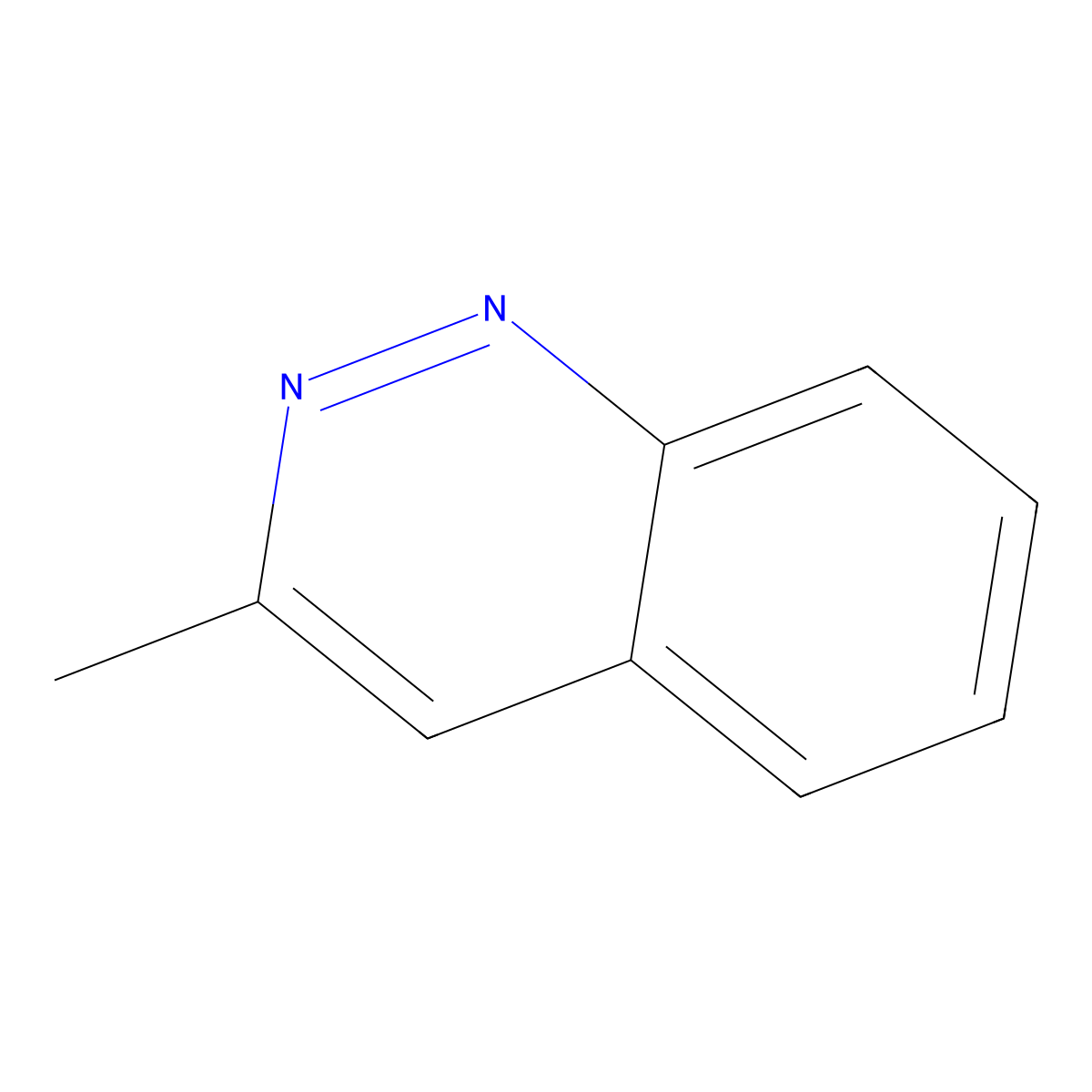 3-Methylcinnoline molecular structure, CAS 17372-78-0