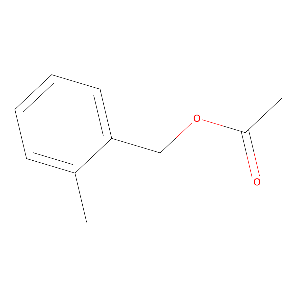 O-Methylbenzyl acetate molecular structure, CAS 17373-93-2