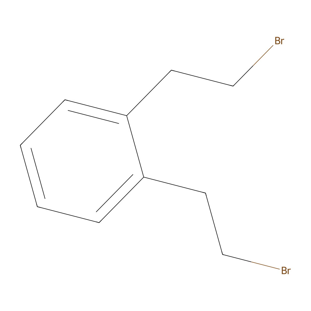 1,2-Bis(2-bromoethyl)benzene molecular structure, CAS 17379-00-9