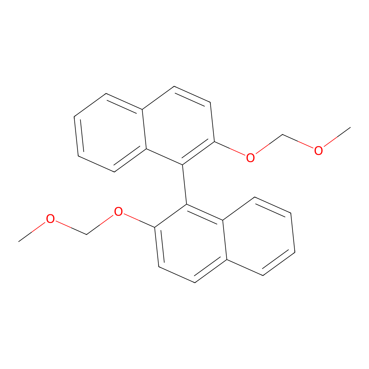 (R)-2,2'-Bis(methoxymethoxy)-1,1'-binaphthalene molecular structure, CAS 173831-50-0