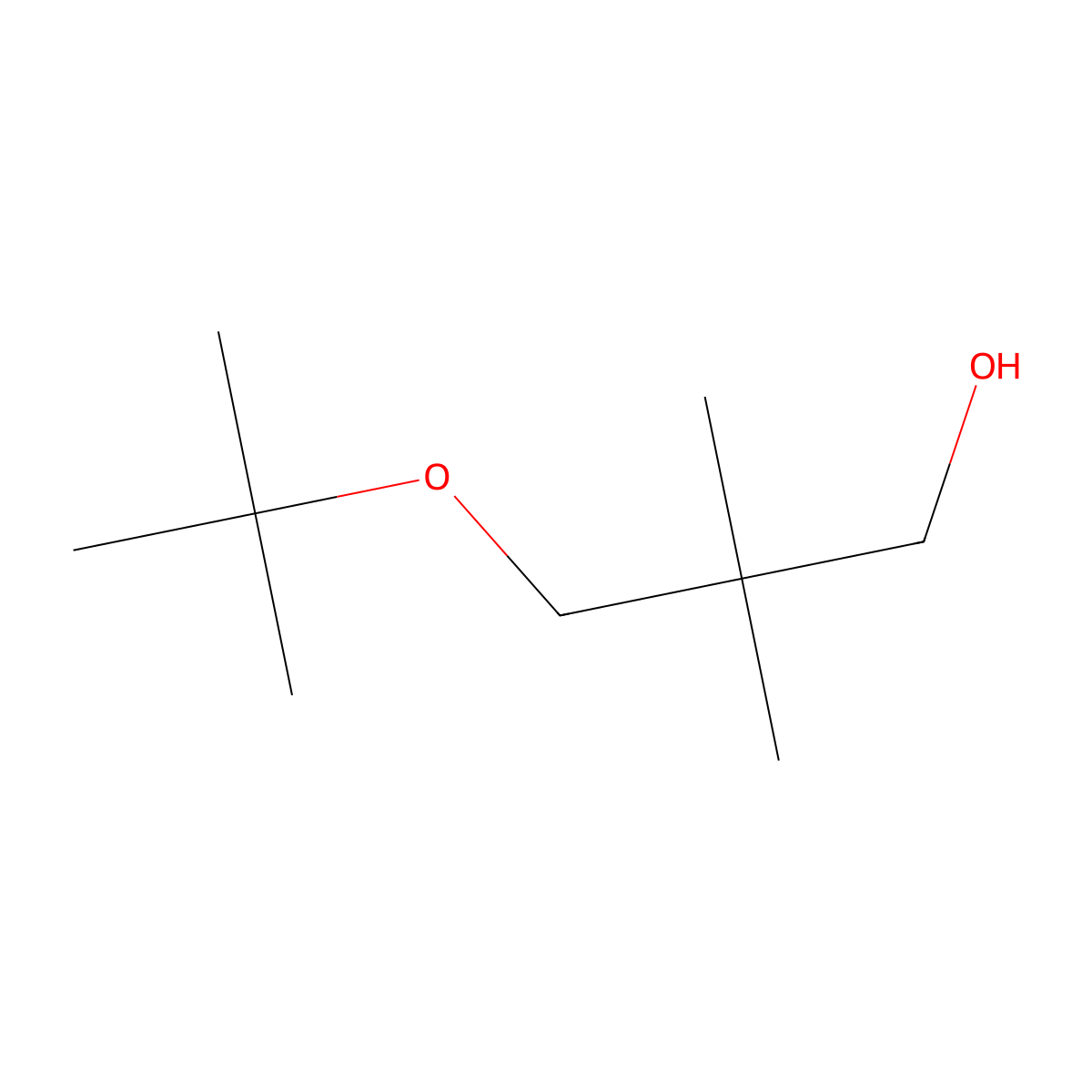 3-(Tert-butoxy)-2,2-dimethylpropan-1-ol molecular structure, CAS 17393-41-8