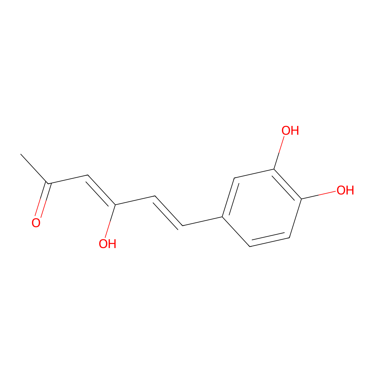 Hispolon molecular structure, CAS 173933-40-9