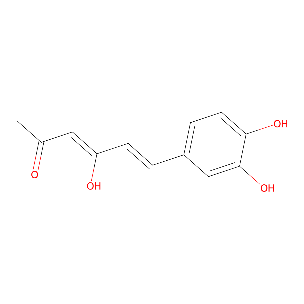 Hispolon molecular structure, CAS 173933-40-9