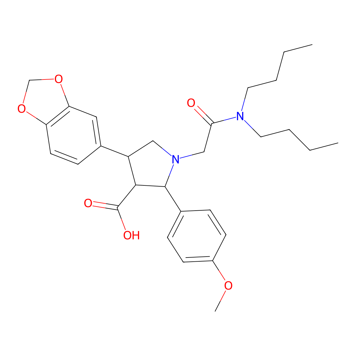 Atrasentan molecular structure, CAS 173937-91-2