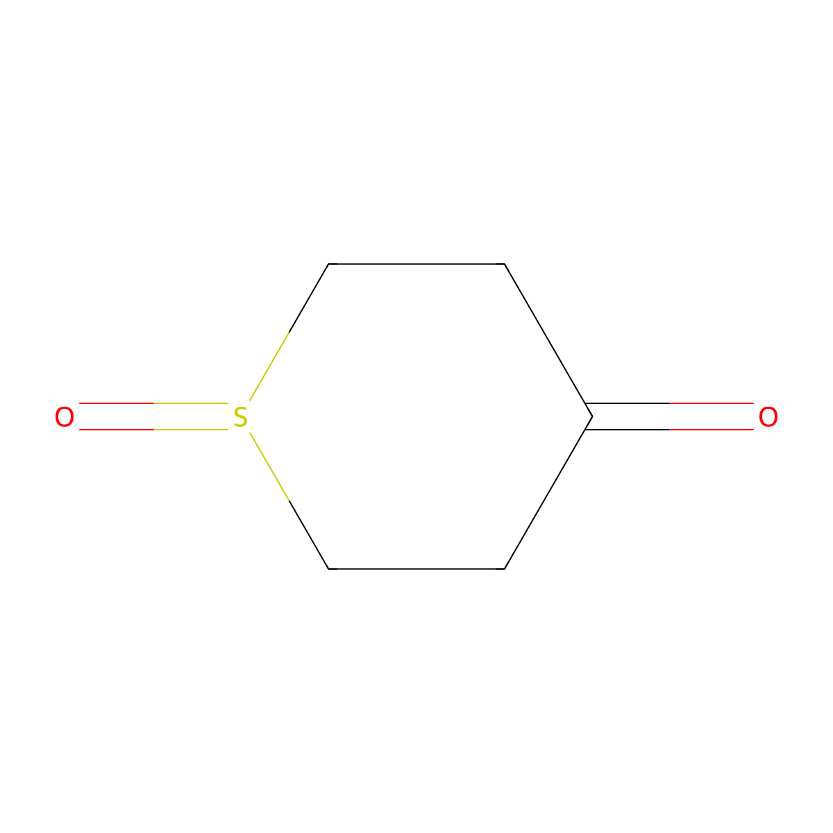 1Lambda4-thiane-1,4-dione molecular structure, CAS 17396-36-0