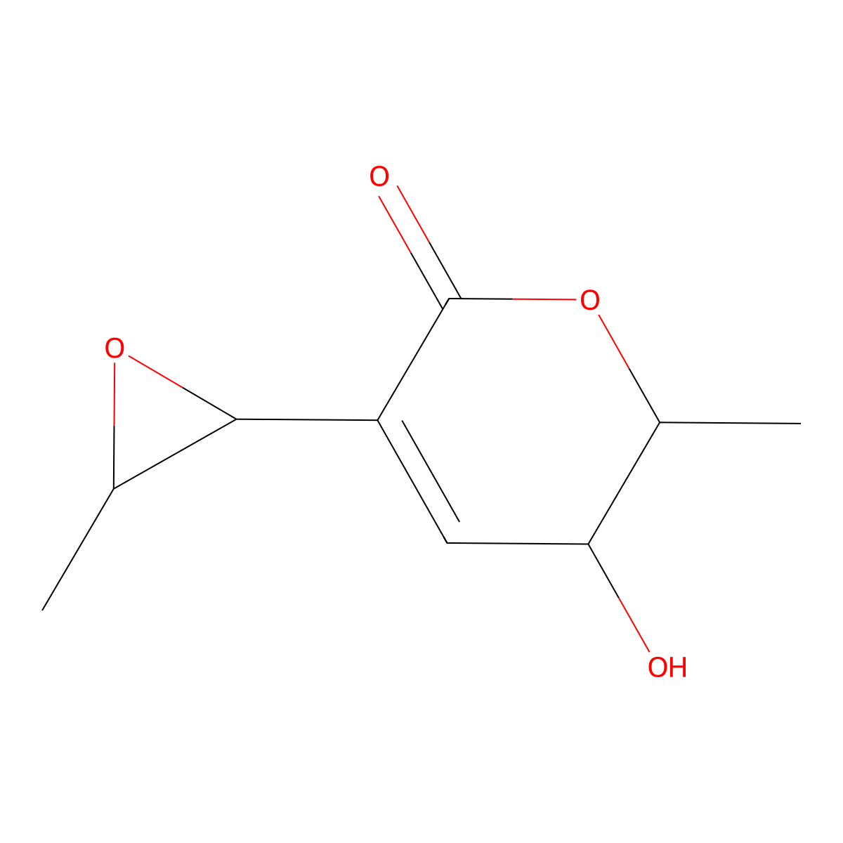 Aspyrone molecular structure, CAS 17398-00-4