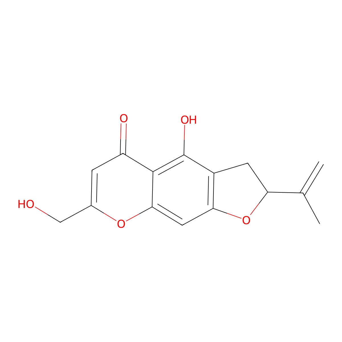 Umtatin molecular structure, CAS 17398-06-0