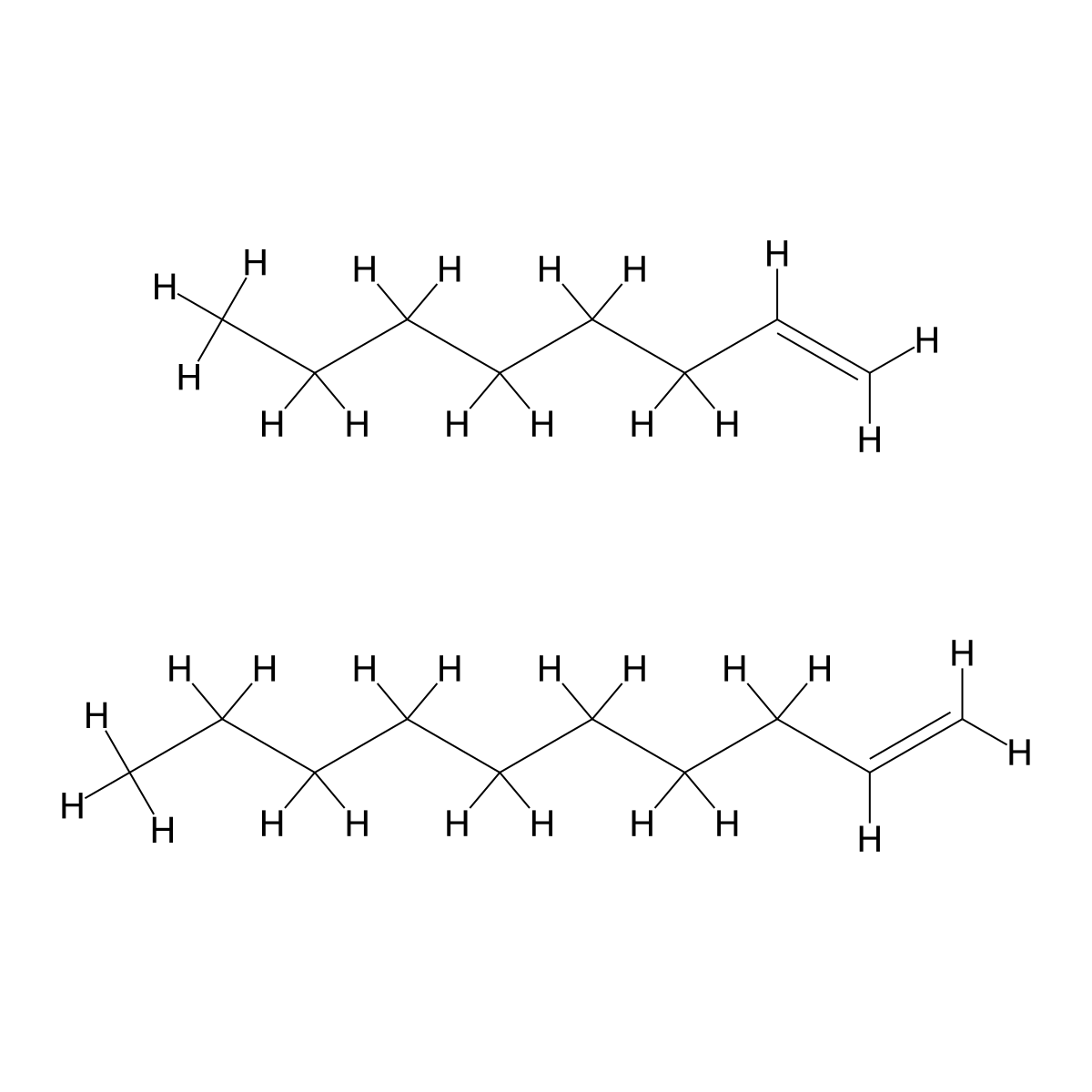 1-Decene, adduct with 1-octene (1:1) molecular structure, CAS 173994-79-1