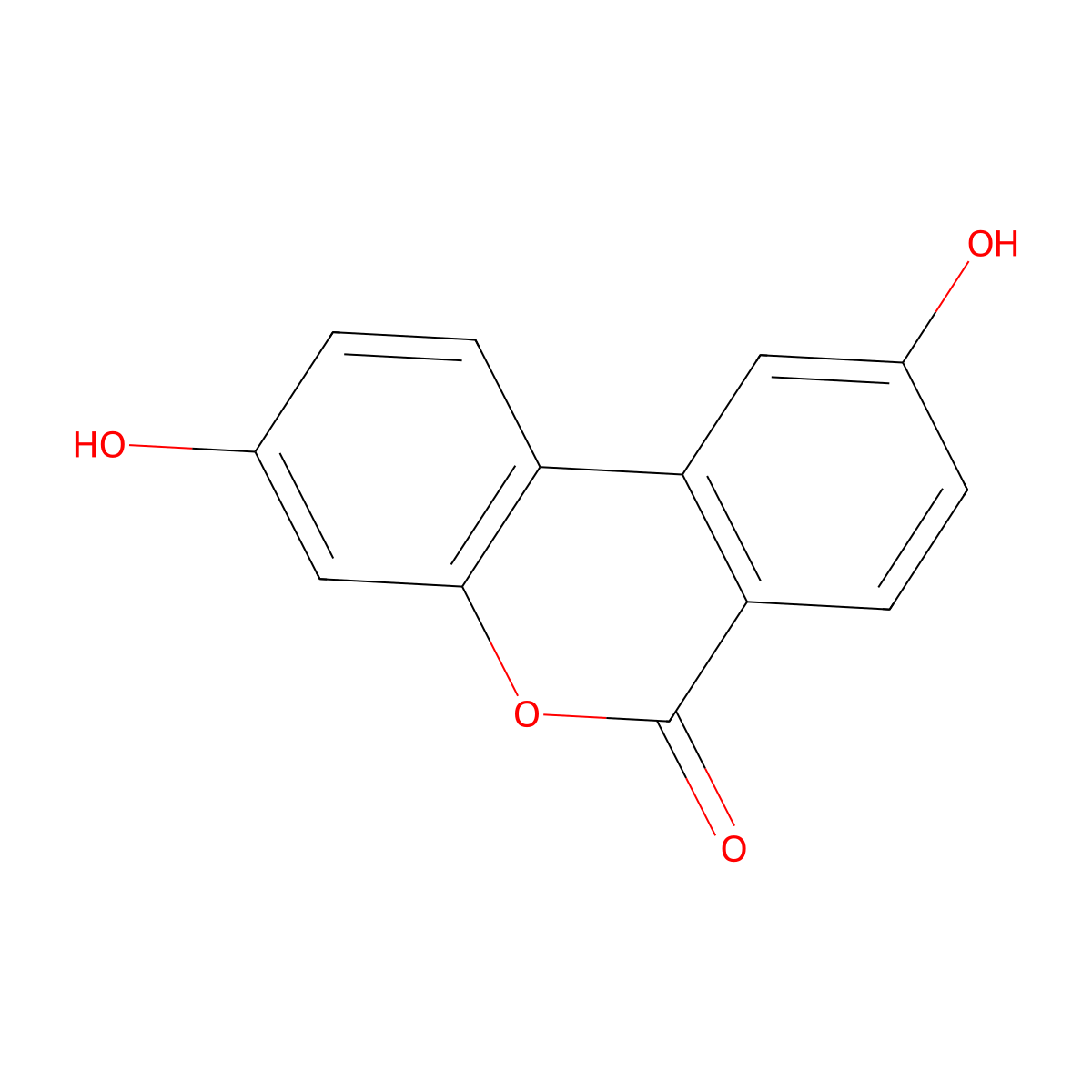 Isourolithin A molecular structure, CAS 174023-48-4