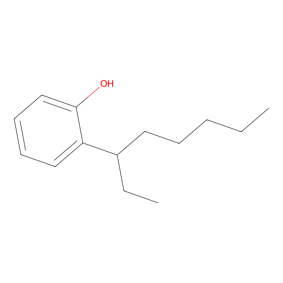 2-(Octan-3-yl)phenol molecular structure, CAS 17404-44-3