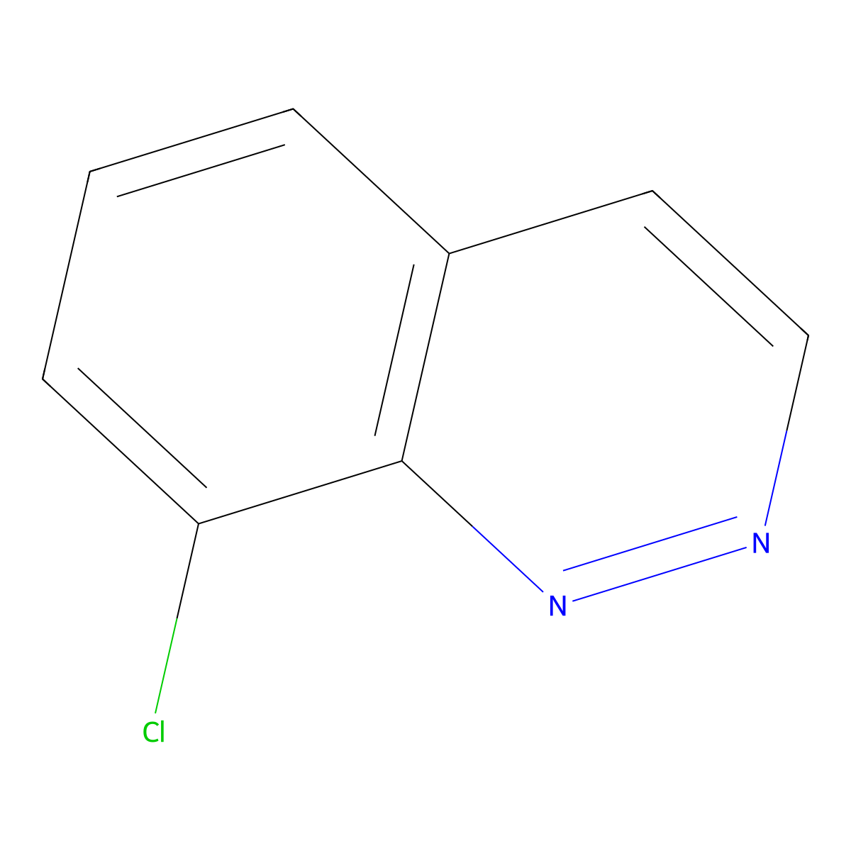 8-Chlorocinnoline molecular structure, CAS 17404-93-2