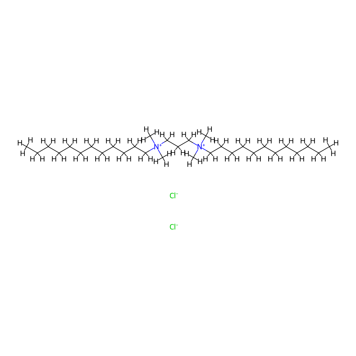N1,N3-Didodecyl-N1,N1,N3,N3-tetramethylpropane-1,3-diaminium chloride molecular structure, CAS 174093-76-6
