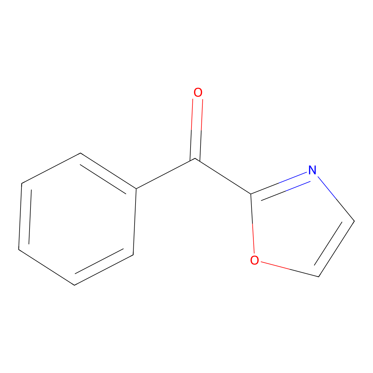 2-Benzoyloxazole molecular structure, CAS 174150-58-4