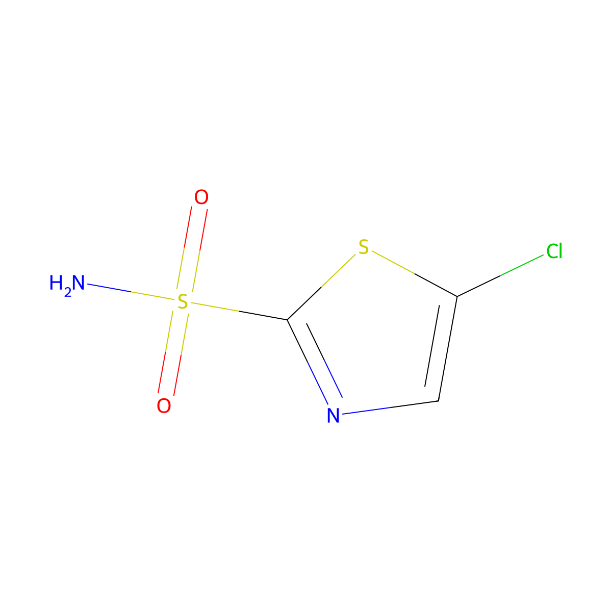 5-Chlorothiazole-2-sulfonamide molecular structure, CAS 174183-46-1